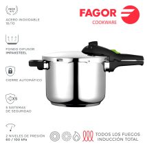 PANELA SUPER RÁPIDA RAPID 6L INOX 18/10 FAGOR 78511