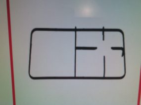 Grelha para placa, fogão Ariston PCMI04