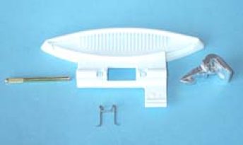 Puxador e trinco da porta Indesit C00050182