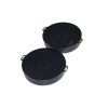 Kit de 2 unidades de filtros de carbono compativel com Bosch, Balay, Siemens 00353121