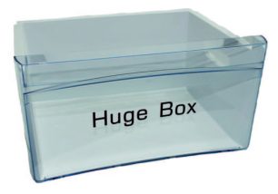 Gaveta do congelador para combinado Haier 60810105