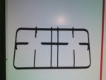Grelha para placa, fogão Ariston PCMI15 Grelha para placa, fogão Ariston PCMI15